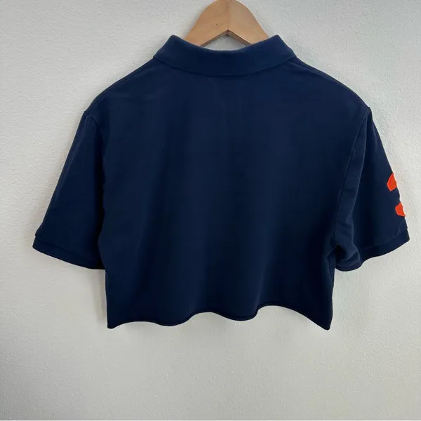 Navy Ralph Lauren cropped polo shirt - Image 5