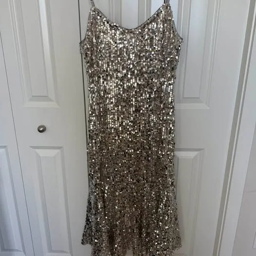 Veronica Beard Mykola Sequin Midi Dress size 8 NWT - Image 7