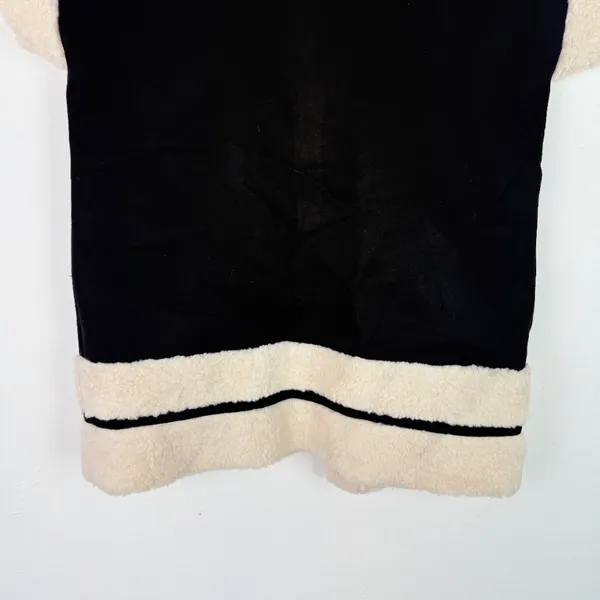 NWT Central Park West Alwyn Vest Faux Suede Sherpa Black Size Small S NEW - Image 11