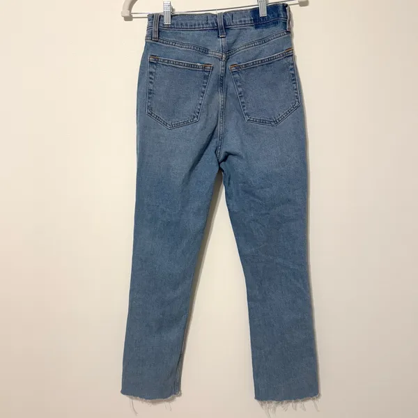 Abercrombie & Fitch The ‘90s Slim Straight Ultra High Rise Cross Size 26 / 2 R - Image 5