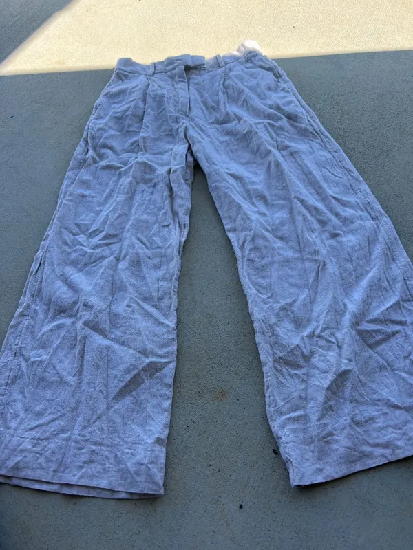 Abercrombie &‎ Fitch 26/2S linen blend pants - Image 4