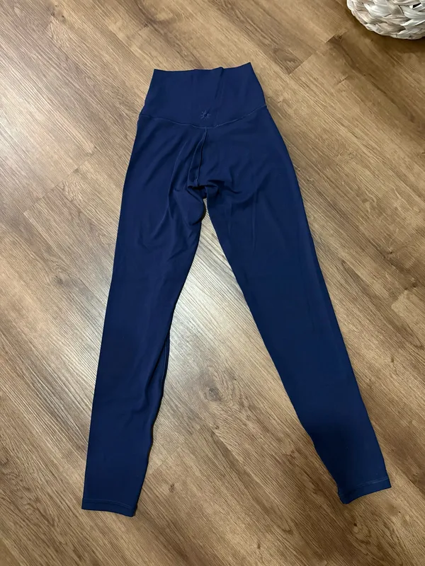 OFFLINE by Aerie Crossover High-Waisted Leggings, Navy - Image 4