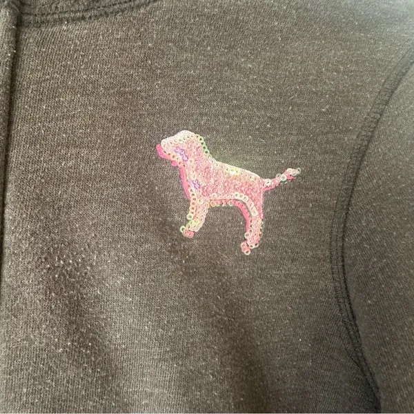 Y2K VS PINK Sequins Full Zip Jacket - Image 3
