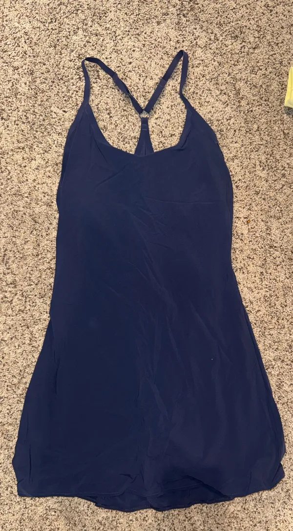 Outdoor Voices Dress Exercise Blue Navy - Image 2