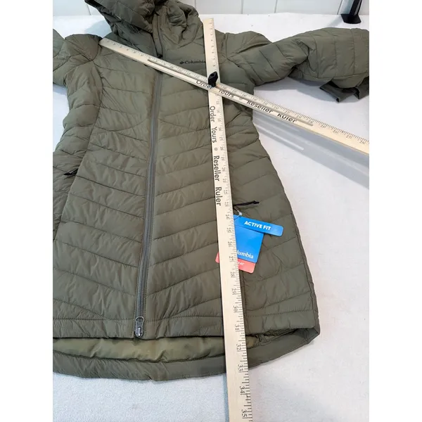 Columbia Women's Joy Peak II Mid Jacket Green Size XS NWT $180 MSRP - Image 6