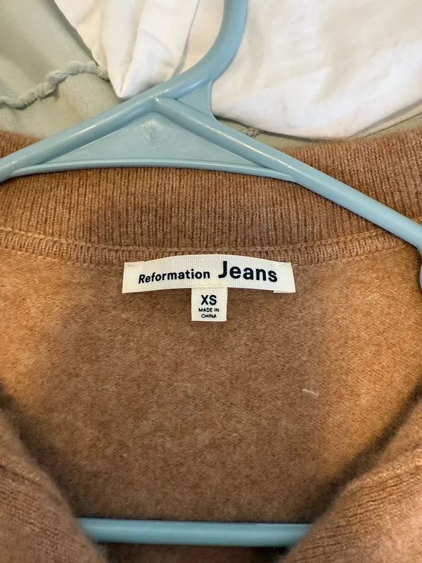 Reformation Collared Sweater - Image 2