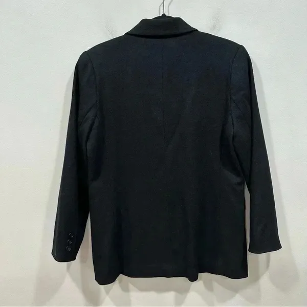Kristen Blake black wool blazer Size SP - Image 3