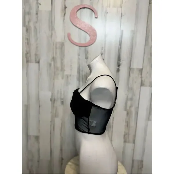 Black crop top size small - Image 4