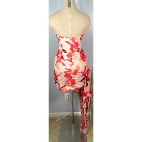 Katie May x REVOLVE Chasing Dawn Dress in Pink Floral - Image 9