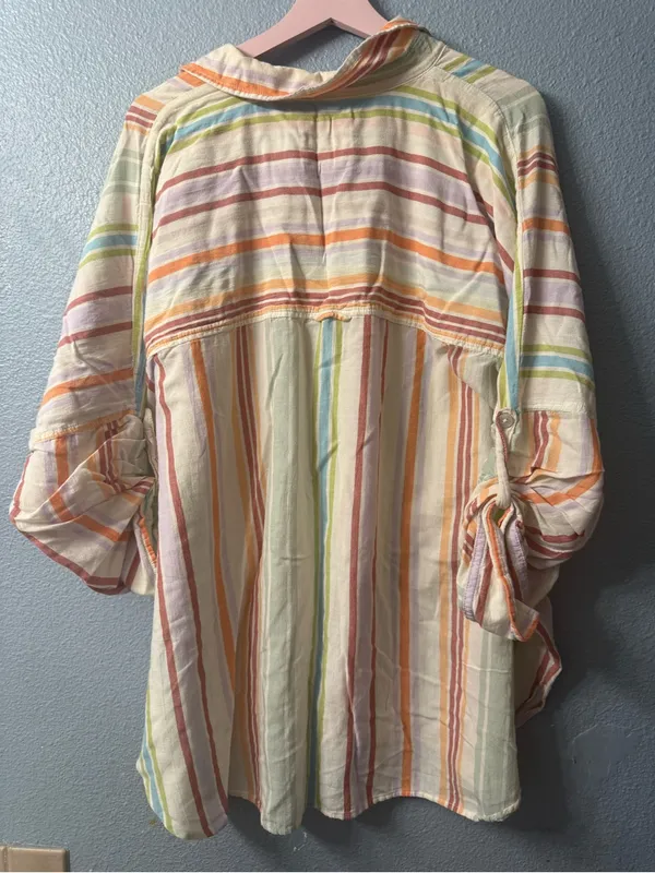 American Eagle AE Oversized Beach Shirt size M - Image 4