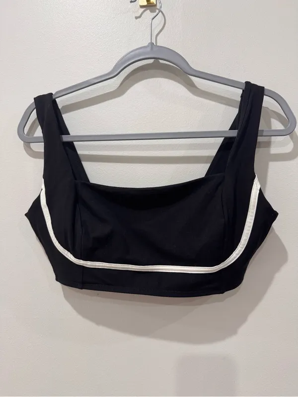 Monday Body Size V/XL Zion Bra - Black/Ivory - Image 2