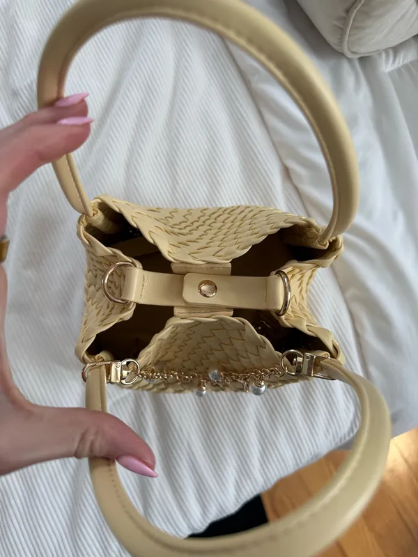 Anthropologie Hollace Tote Butter Yellow - Image 3