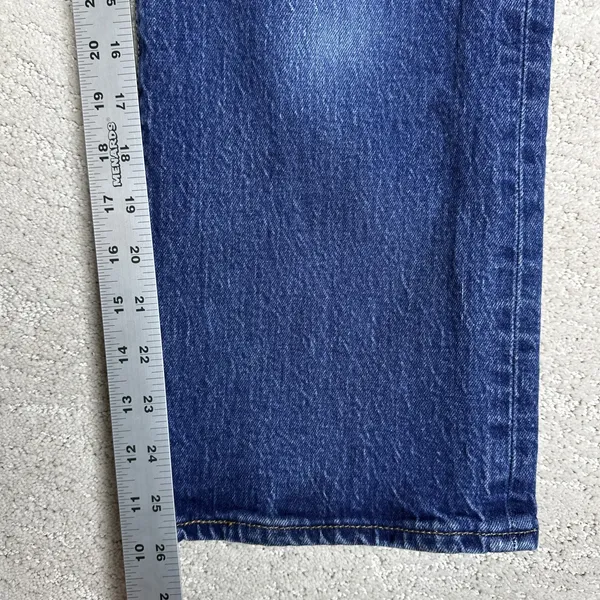 Women's Levi's 26x27 Premium Wide Leg Big E Button Fly‎ Jeans - Image 4