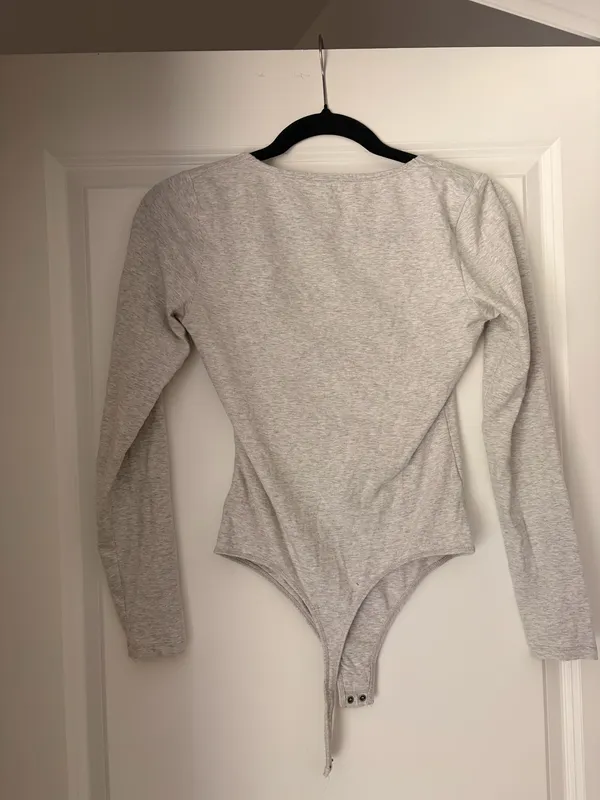 Abercrombie Long Sleeve Bodysuit Square Neck - Image 2