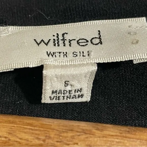 Aritzia Wilfred Silk and Rayon Blend Long Sleeve Shirt Women’s Size Small - Image 8