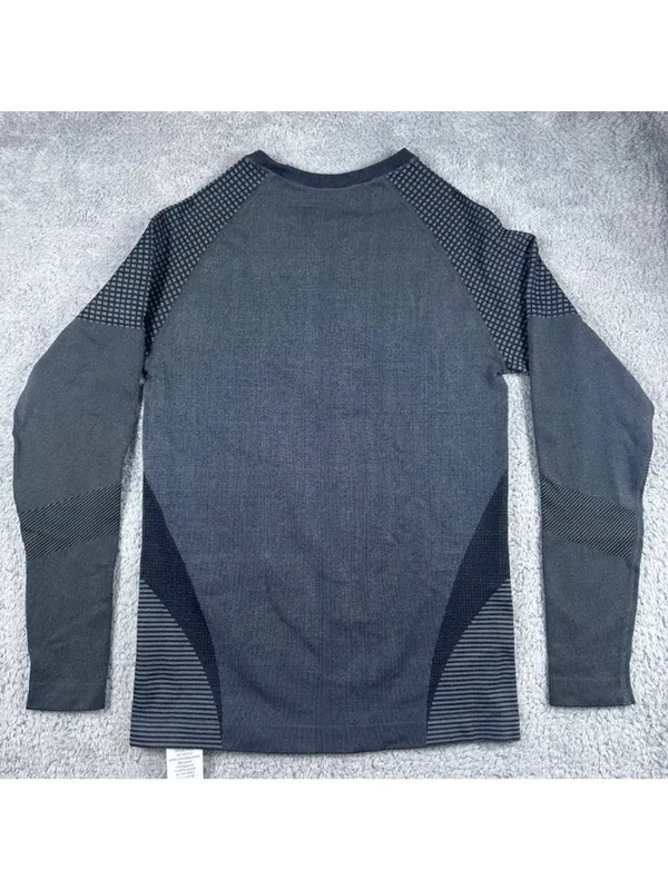 Hot Chillys Womens Black Crew Neck Performance Base Layer Size M 3D Knit New Wit - Image 7