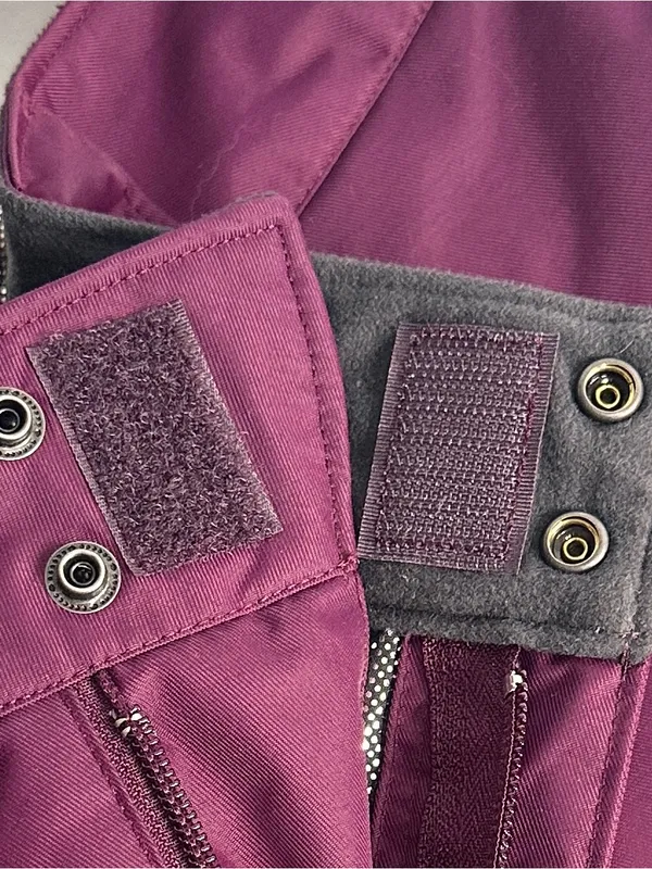 Columbia Omni Tech Snow Pants Womens L Purple Omni Heat Waterproof Breathable - Image 12