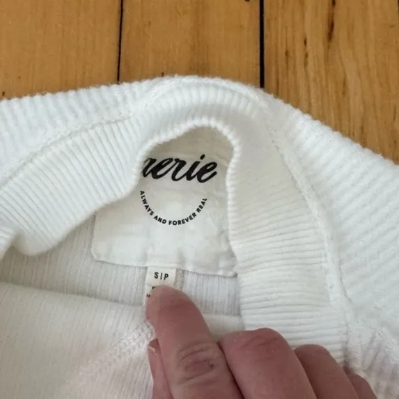 Aerie Sweater Ribbed Oversized - Image 6