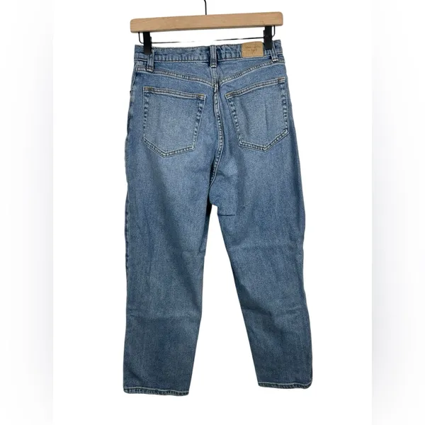 Abercrombie Curve Love Ankle Straight‎ Ultra High Rise Distressed Jeans 29 8R - Image 3