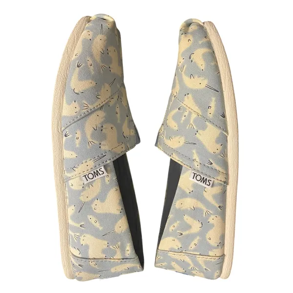 TOMS Classic Alpargata Arctic Animal Narwhal Seal Print Canvas Shoes Women’s 7.5 - Image 6