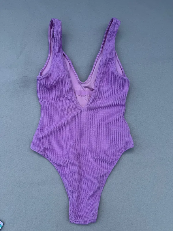 Seafolly Women's Sea Dive One Piece Wild Rose Swim Suit FLAW Size 6 #260145 - Image 5