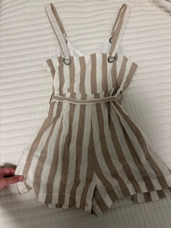Coco + Jaimeson Striped Romper - Image 4