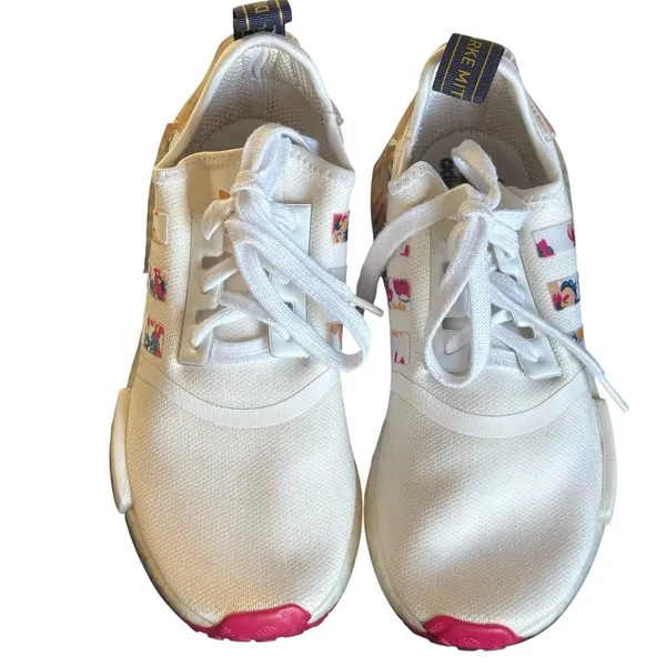 Adidas x Her Studio London NMD_R1 Floral White Sneakers Women's Size 6.5 FY3666 - Image 2