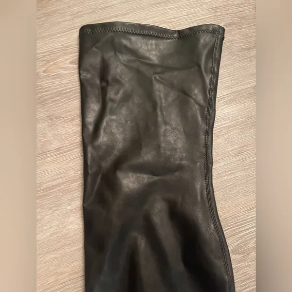 Steve Madden Over Knee Leather Open Toe Boots Us8.5 - Image 3