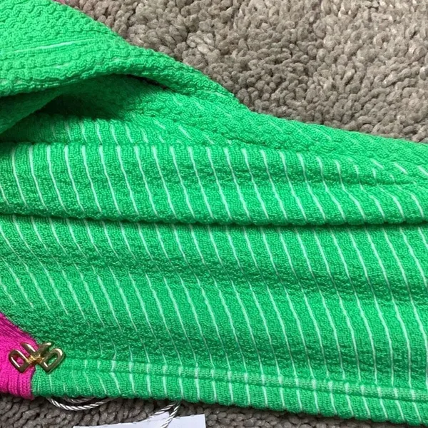 New. Pilyq two toned teeny bikini set. Small. Retails $168 - Image 9