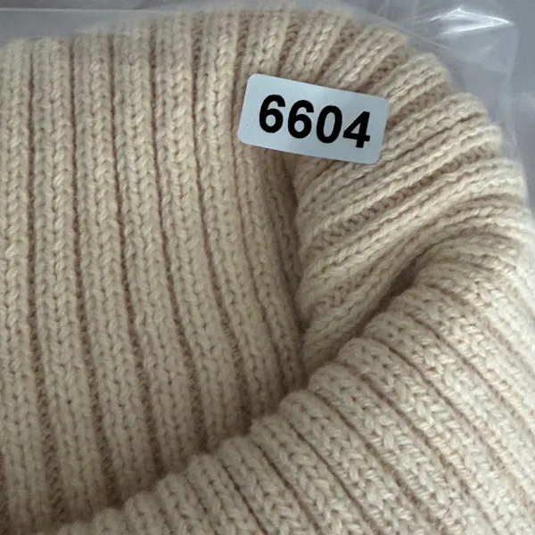 Ellison Beige Cable Knit Turtleneck Sweater Vest RT3382-6 Womens‎ Small - Image 8