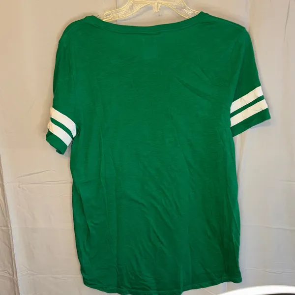 PINK Victoria's Secret Festive Green Tee - Image 4