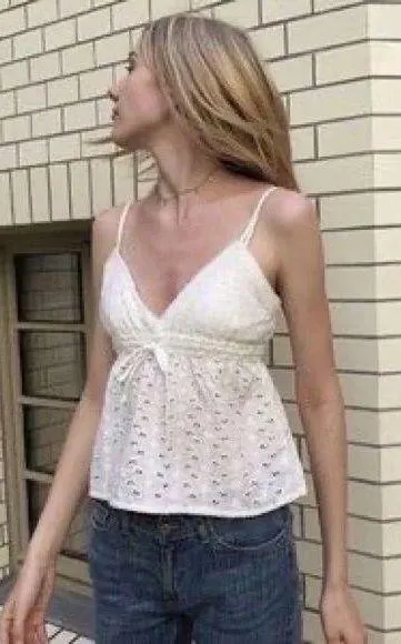 Brandy Melville SOLD OUT Edith Eyelet Tank - Image 2