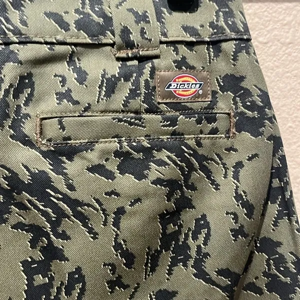 New Dickies Women's Drewsey High Rise Wide Leg Pants Size 26R NWT - Image 9