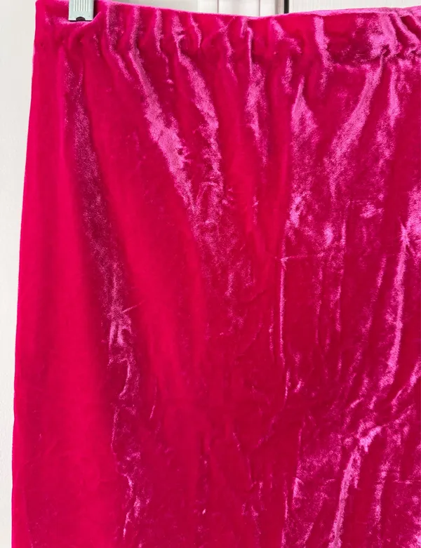 Anthropologie The Tilda Maxi Slip Skirt: Velvet Edition, Size S - Image 8