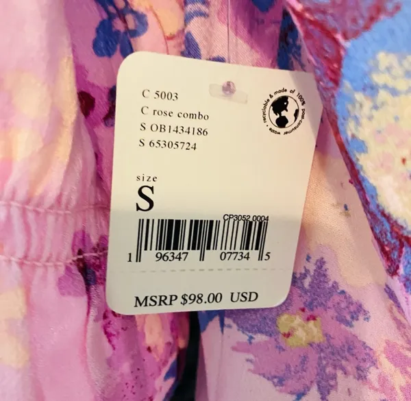 Free People Floral Top - Image 4