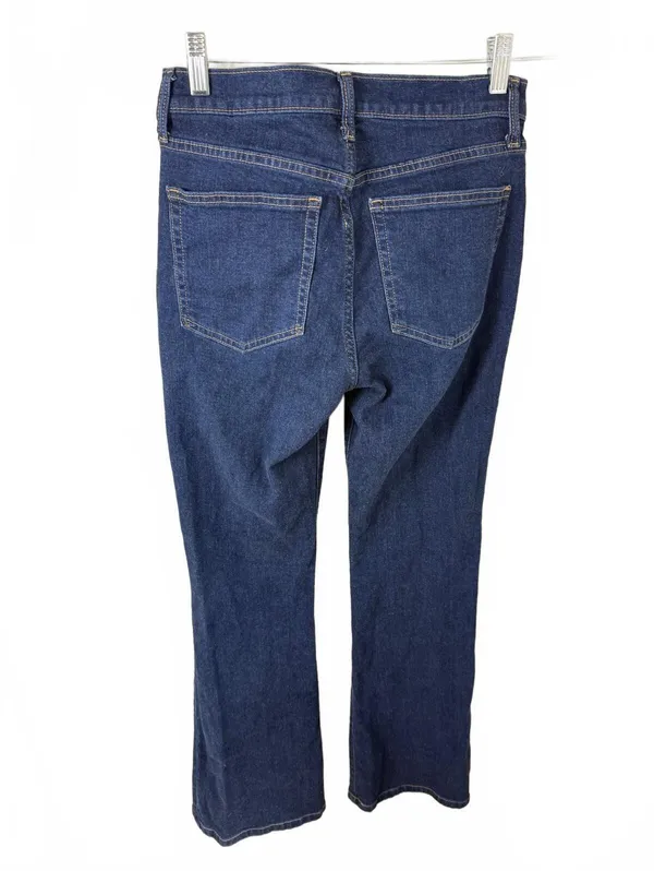 GAP 70's Flare Denim Jeans Size 27/4L - Image 4