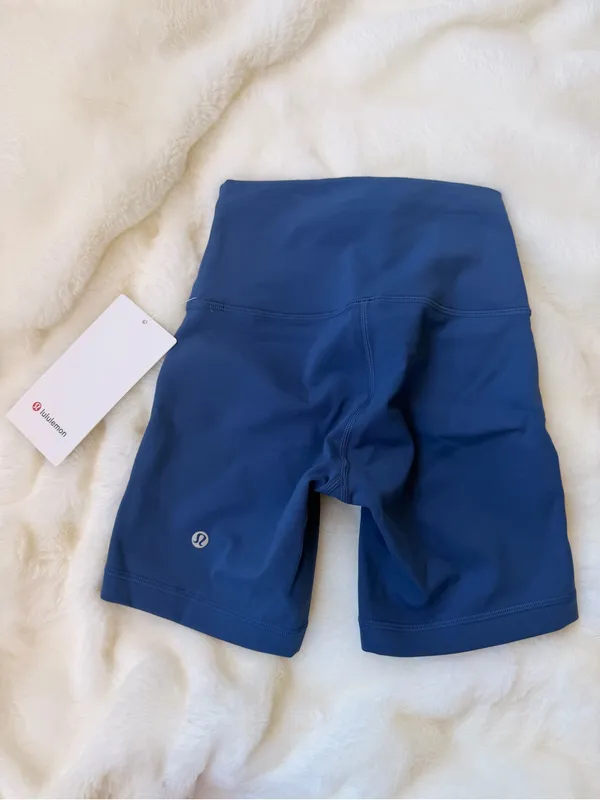 lululemon athletica Navy High-Rise Bike Shorts - Image 3