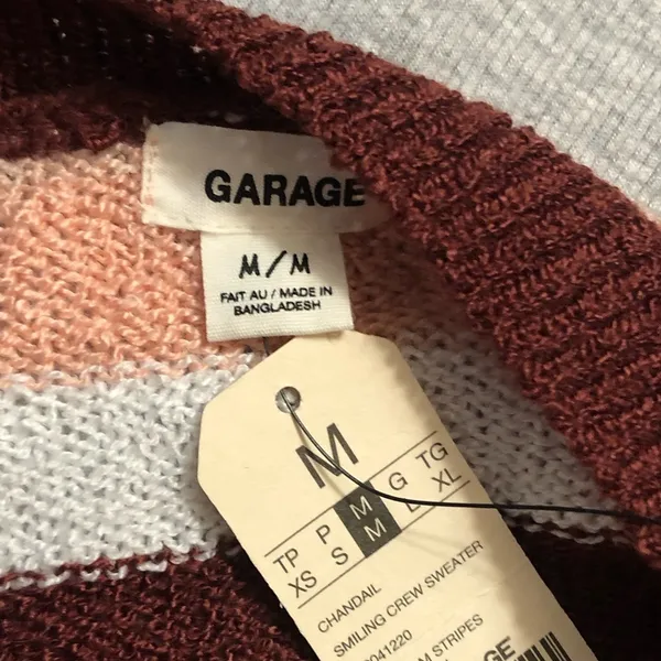 Garage strip sweater - Image 4