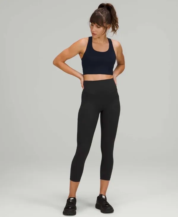 Lululemon All the Right Places High- Rise Crop 23" Black 6 - Image 8