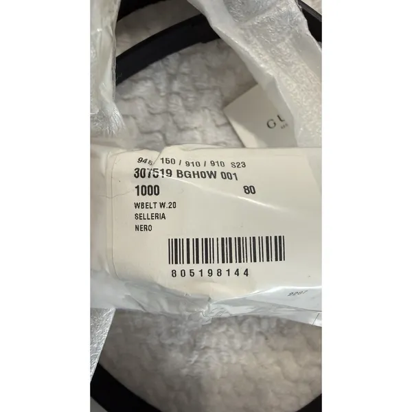 Gucci Leather Belt Selleria W20 - Image 8