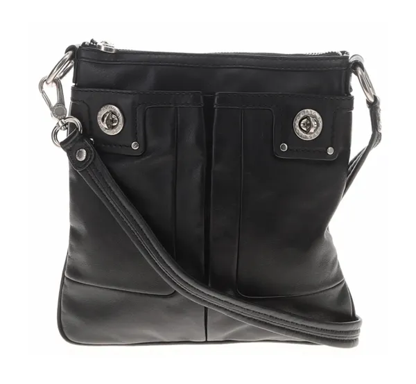 Marc Jacobs Black Leather Crossbody Bag - Image 6