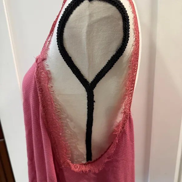 Free People Intimately Women’s Flowing Pink Camisole Size L - Image 5