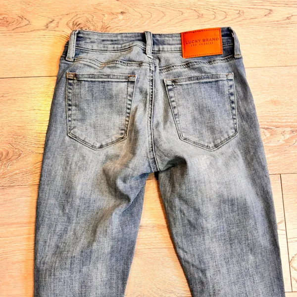 Lucky Brand Lolita Low Rise Crop Jeans Size‎ 0 or 25 Light Wash Denim Casual - Image 4