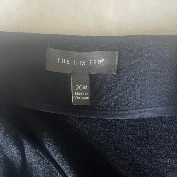 Women's Blue‎ Draped Blazer 20W - Image 4