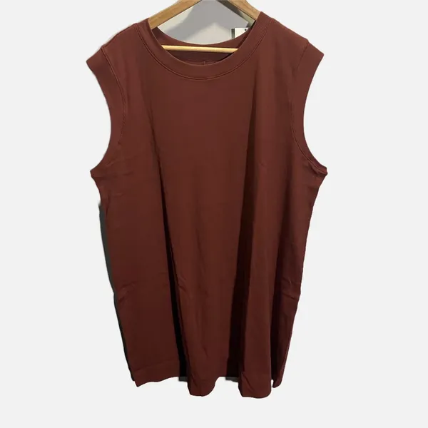 A New Day Muscle‎ Mini Dress Women 3X Brown NWT Casual Ribbed Summer Stretch - Image 2