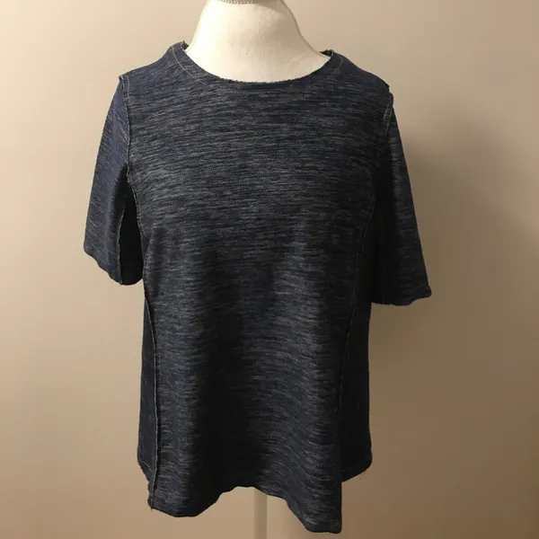 Moa Moa ZOA Blue Top Short Sleeve - Image 3