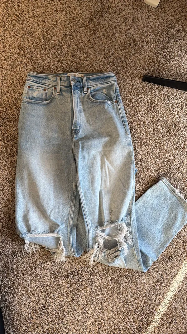 Abercrombie Jeans 90s Straight High-Rise Ultra - Image 2