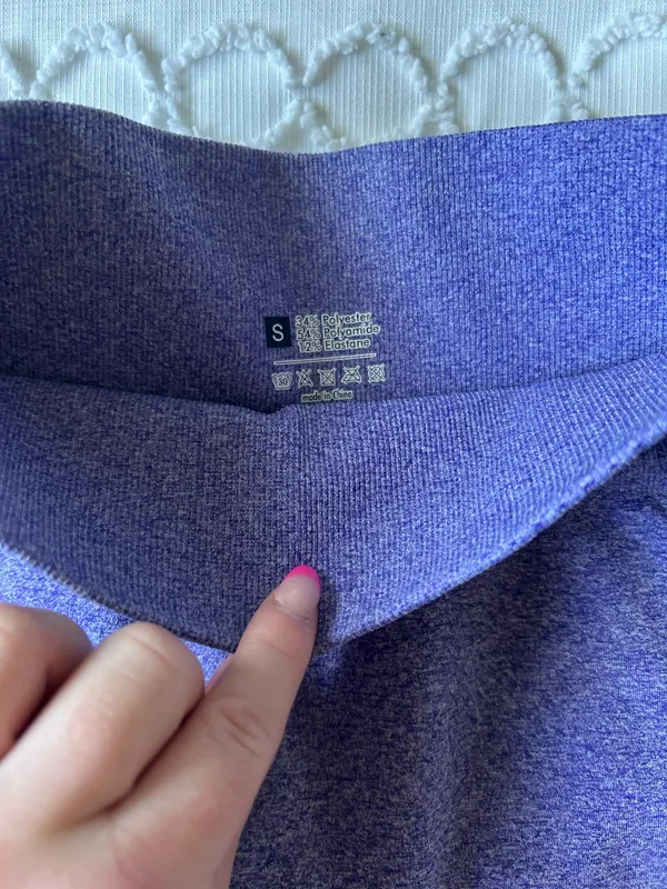 Gym Shorts Purple - Image 2