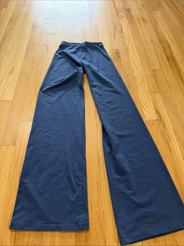 Organic Basics Pull on Wide Leg Pants Sz XXS - Image 6