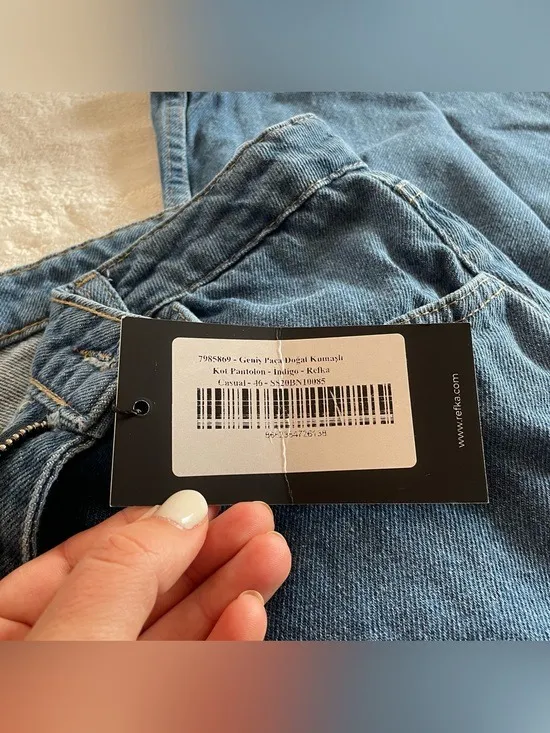 Refka Casual NWT Classic Navy Denim Jeans - Image 6